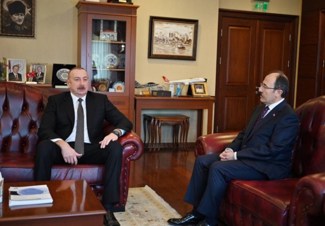 Aliyev: "Tüm Azerbaycan halkı, kardeş Türk halkının yanındadır”