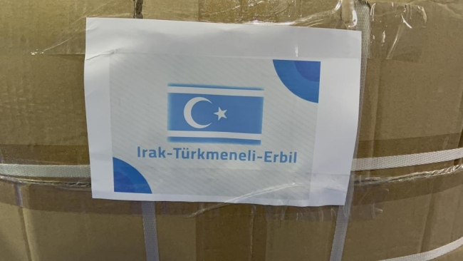 Irak Türkmenlerinin yardımları depremzedeler için yola çıktı