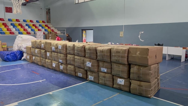 Irak Türkmenlerinin yardımları depremzedeler için yola çıktı