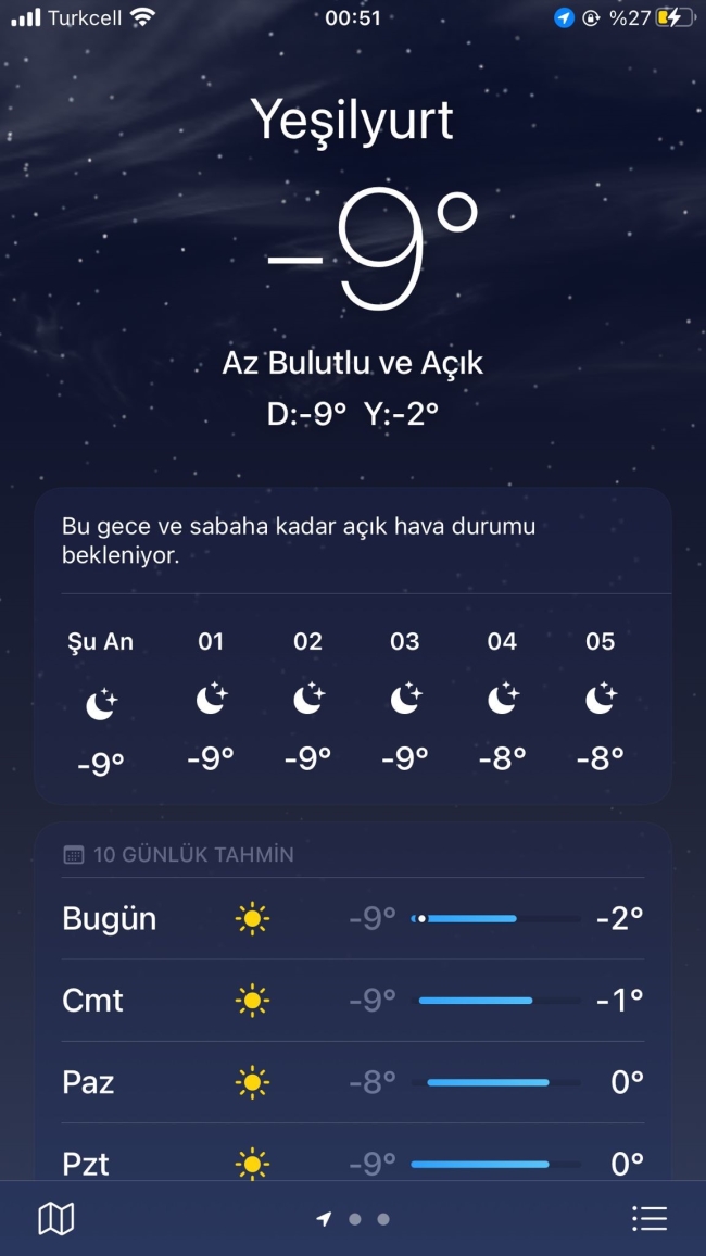 Eksi 9 derecede ateş başında bekliyorlar