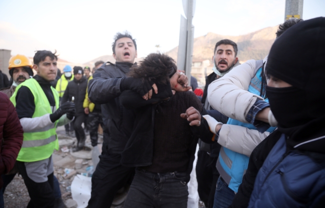 Hırsızlık şüphelisine sert tepki