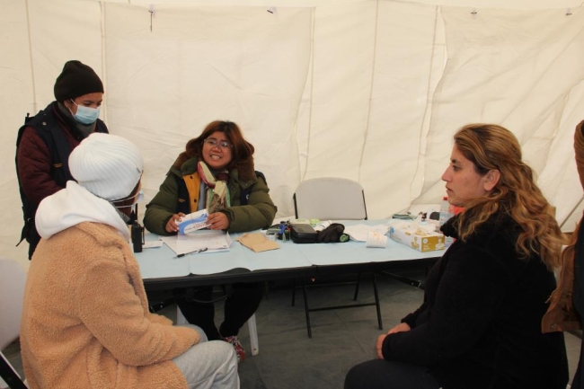 8 bin 810 kilometreden gelip sahra hastanesi kurdular