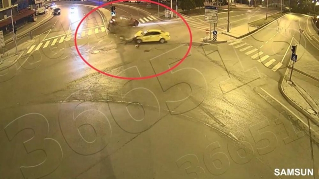 Aşırı hız ve dikkatsizlik kaza getirdi