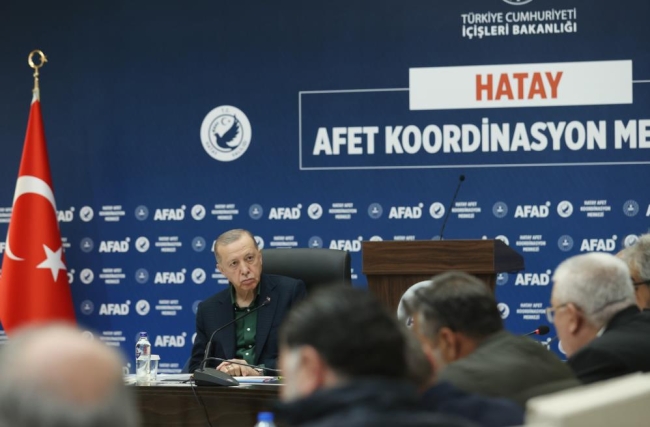 Cumhurbaşkanı Erdoğan ve Devlet Bahçeli Hatay'da