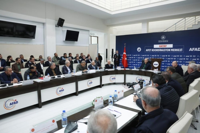 Cumhurbaşkanı Erdoğan ve Devlet Bahçeli Hatay'da