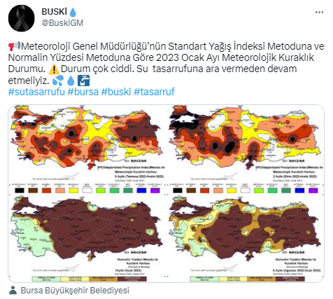 Bursa'da kuraklık alarmı: "Durum ciddi"