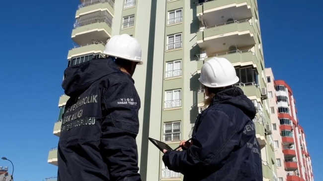 Hasar tespiti gözlemsel incelemelerle yapılıyor