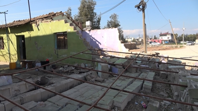 Reyhanlı, depremler sonrası görüntülendi