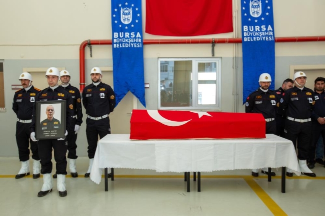 Bursa itfaiyesinde acı veda