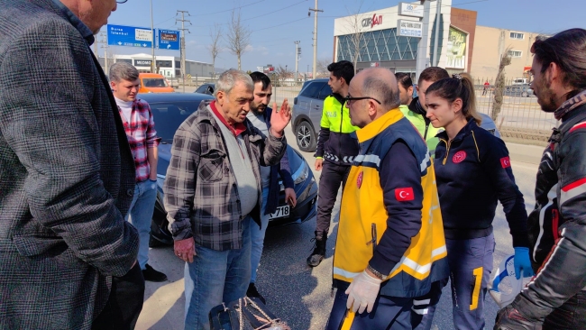 Bursa'da alkollü sürücü polise zor anlar yaşattı