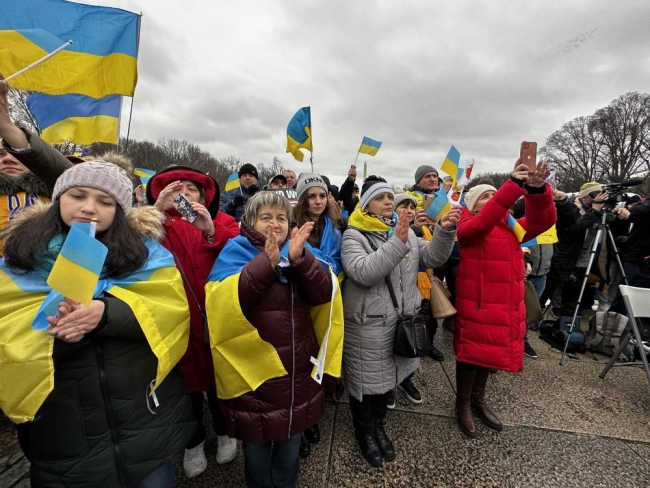 Rusya karşıtı protesto: "Putin bir katildir"