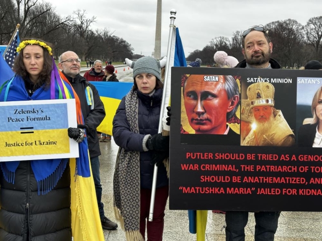 Rusya karşıtı protesto: "Putin bir katildir"