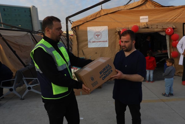 Hatay için seferberlik devam ediyor