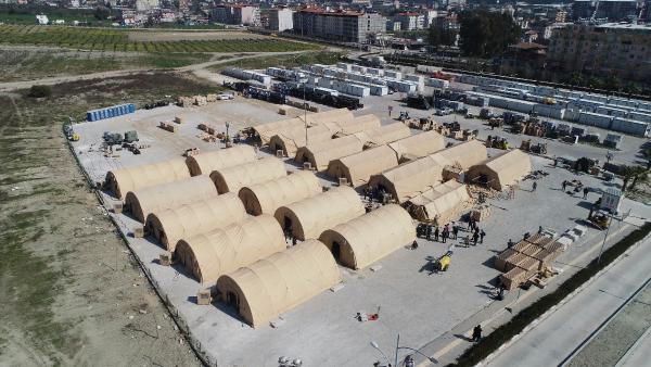 ABD askerleri, Hatay'a sahra hastanesi kuruyor