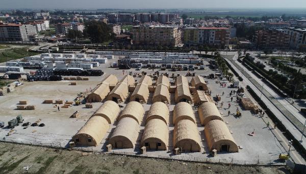 ABD askerleri, Hatay'a sahra hastanesi kuruyor