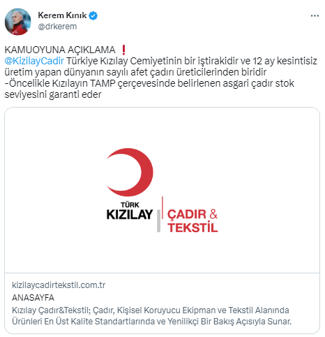 Kızılay skandalında yeni gelişme: Biz de satın aldık!