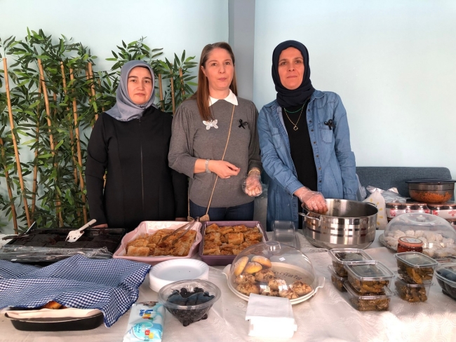 Park Nilüfer Sitesi kadınlarından anlamlı kermes