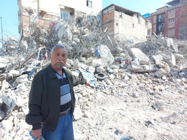 Hatıralar da enkaz altında kaldı
