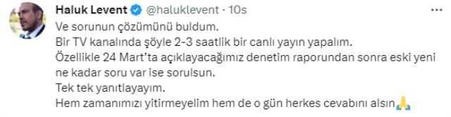 Haluk Levent: "Kendimi anlatmaktan çok yoruldum"
