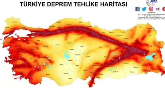 Harita güncellendi! İşte Bursa'daki aktif fay hatları...