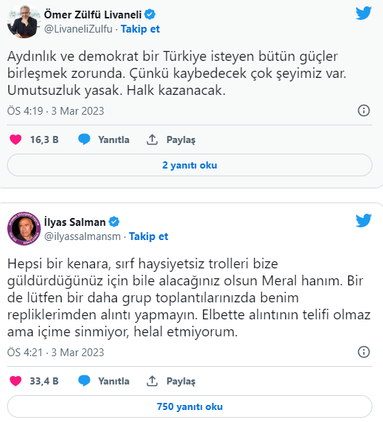 Akşener sanat camiasını da kızdırdı