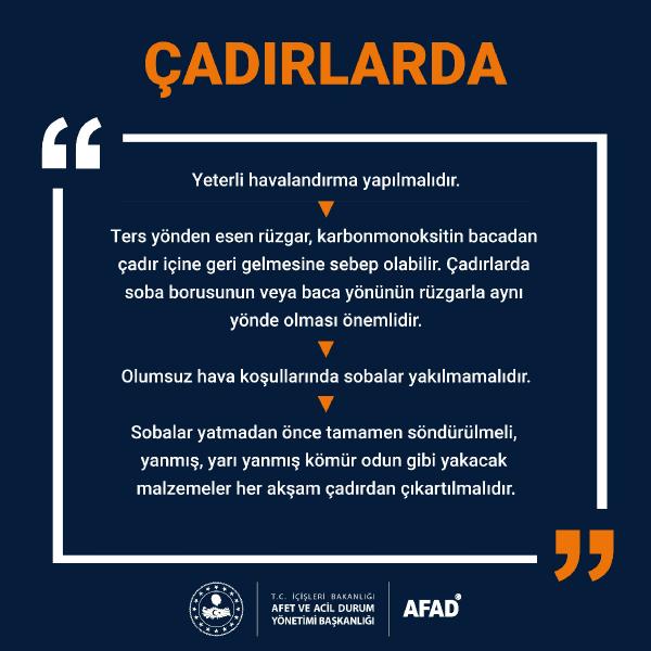 AFAD'dan kuvvetli rüzgar ve fırtına uyarısı!