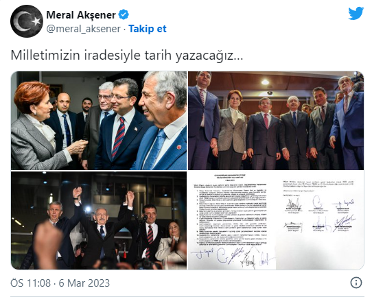 Akşener: "Milletimizin iradesiyle tarih yazacağız"