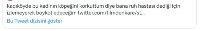 Köpeğini korkutan kişiye ruh hastası dedi: 'İyi ki demişim'