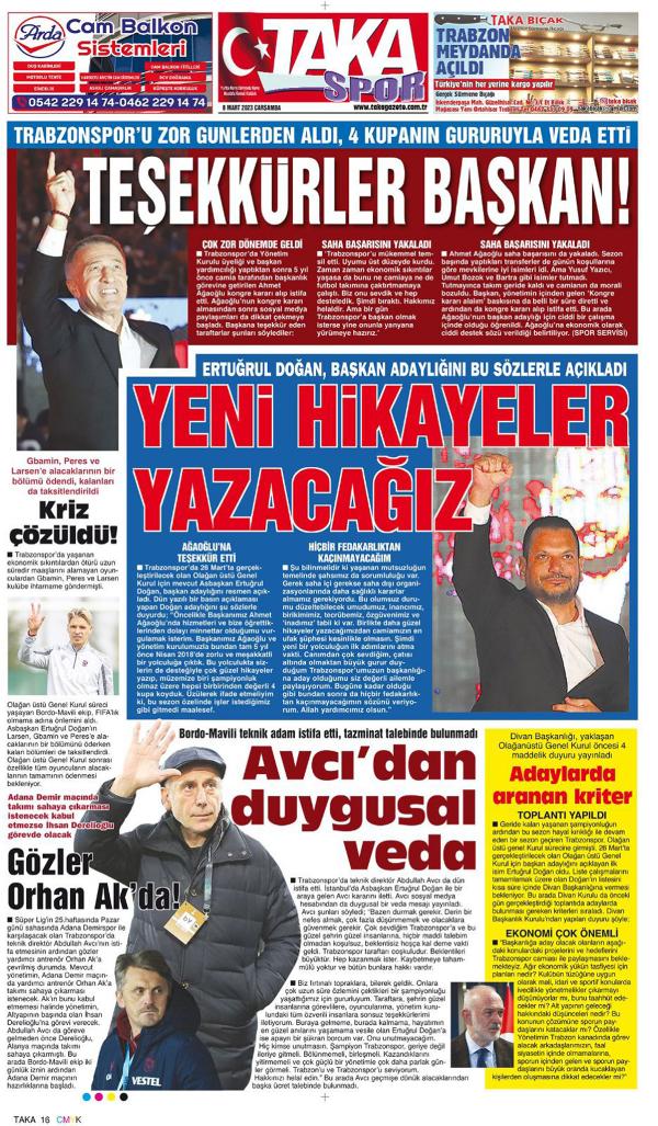 Trabzonspor'da Avcı veda ediyor: Alacaklarını bıraktı
