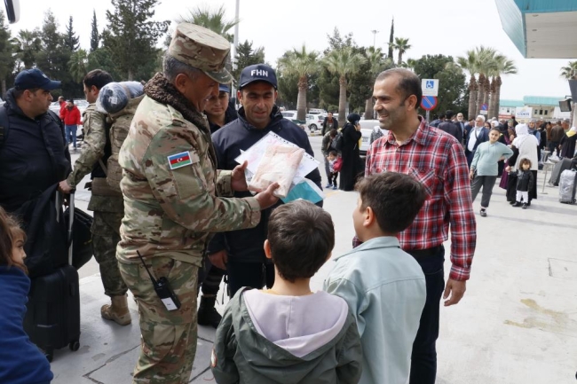Azerbaycan ekibi ülkelerine uğurlandı