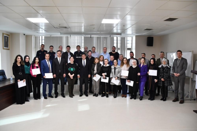 Bursa'da kurum içi eğitimler sürüyor