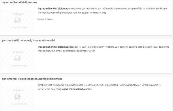 Mühendislerden internette 'kiralık-satılık diploma' ilanı!
