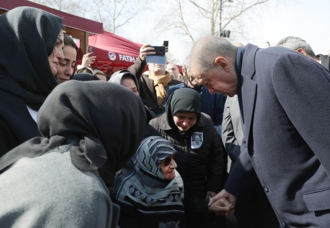 Cumhurbaşkanı Erdoğan, iş insanı Coşkun’un cenaze törenine katıldı