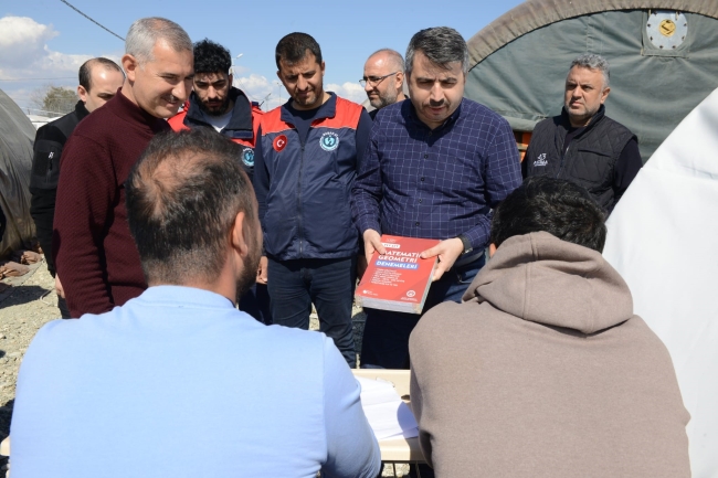 Başkan Yılmaz deprem bölgesinde