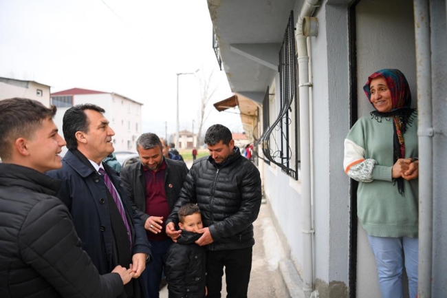 Başkan Dündar’dan depremzedelere ziyaret