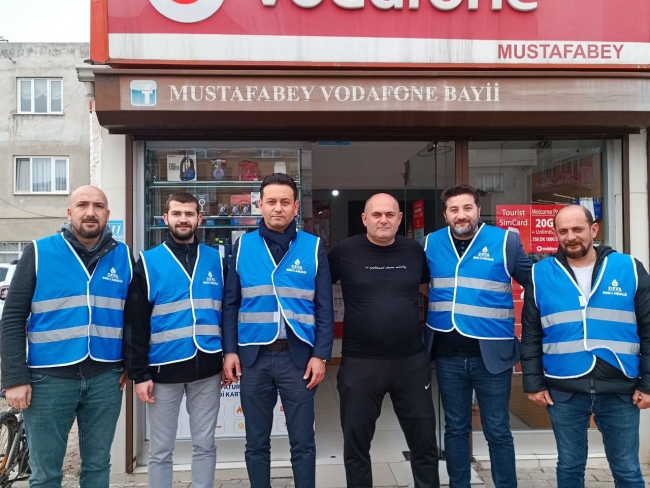 Bursa'da mavi yelekliler sahada