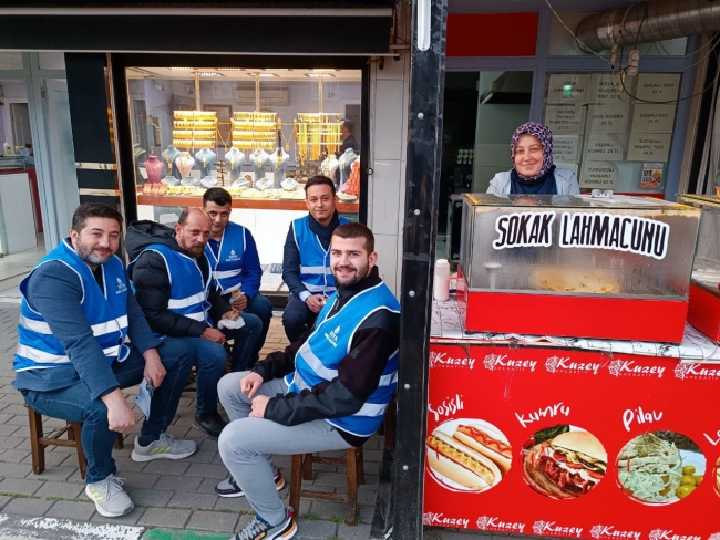 Bursa'da mavi yelekliler sahada
