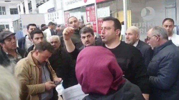 THY uçağı Erzurum'da büyük tehlike atlattı!