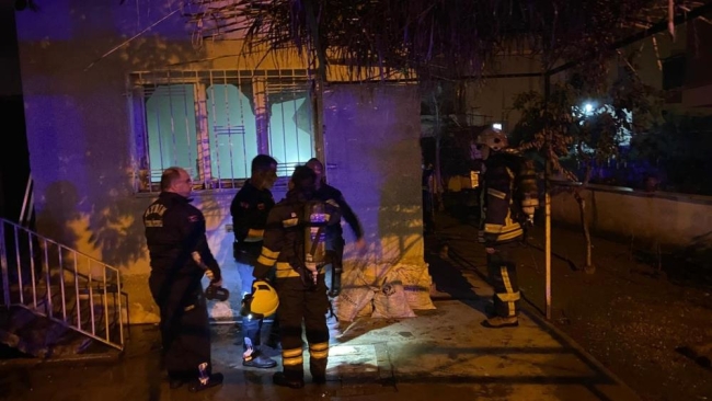 Aydın'da alevler geceyi aydınlattı