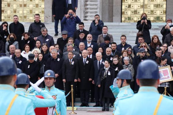 Eski bakan Tanır için TBMM'de cenaze töreni