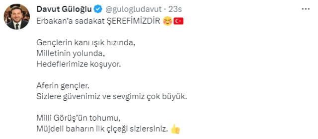 Parti Başkanına gönderme: 'Sen ne dersen o'