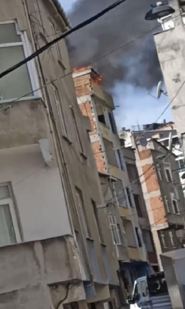 Metruk binada yangın sonrası cansız beden bulundu