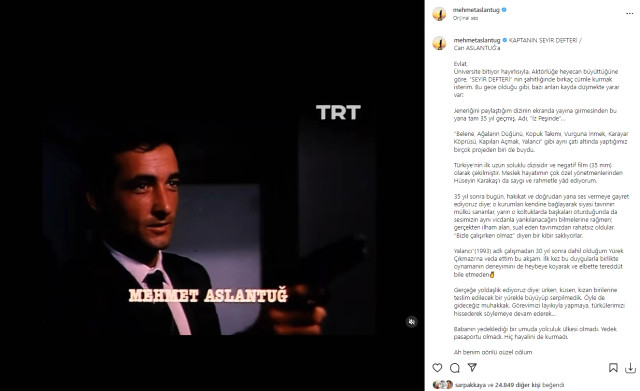 Diziden ayrıldı: "Tereddüt bile etmedim"