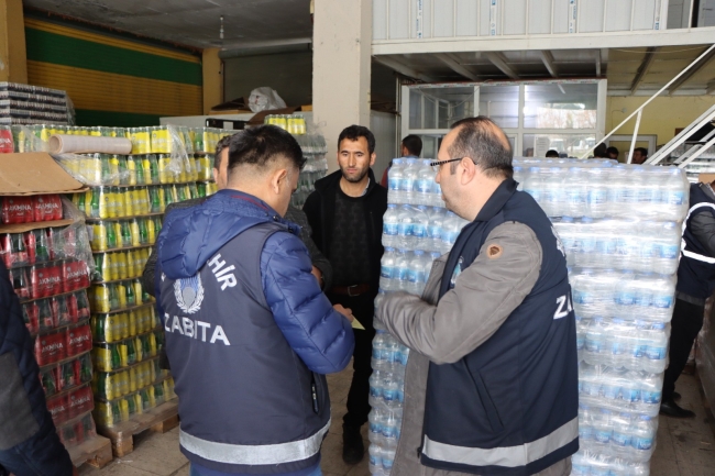 Su kesintisi sonrası marketlerde fiyat denetimi