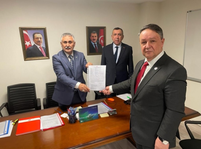 Ekrem Alfatlı aday adaylığı başvurusunu yaptı