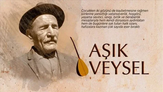 Aşık Veysel, vefatının 50'nci yılında mezarı başında anıldı