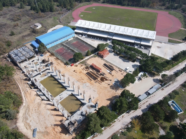 BUÜ Kampüsü'ndeki inşaatlar aralıksız devam ediyor