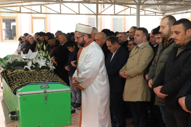 Eski belediye başkanı Büyük, son yolculuğuna uğurlandı