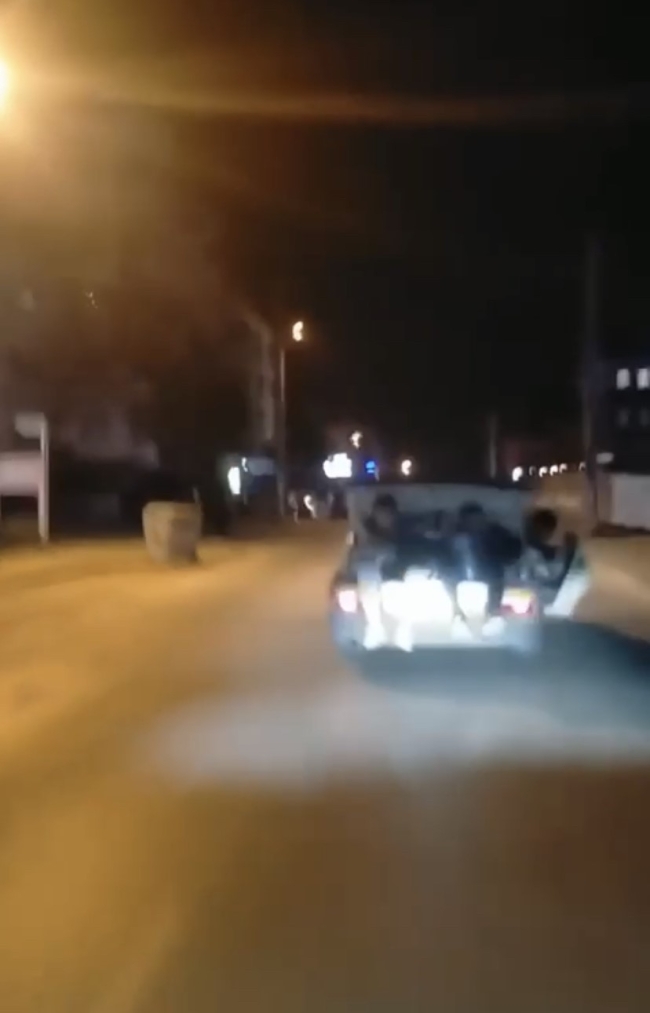 Bursa'da gençlerin tehlikeli yolculuğu