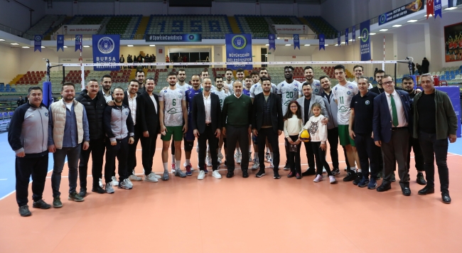 Bursa Büyükşehir Belediyespor'dan 14.galibiyet